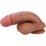 Realistic Cyan Veins Dildo Penis Adult Sex Toys With Hands-Free Suction Cup, Bending Shape Design Fake Penis Testicles For Vaginal G-Spot Masturbation Massager Women Pleasure