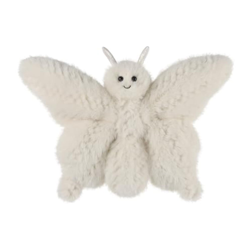 Butterfly Plush Stuffed Animals For Kids, Soft Cute Plushies Toys For Baby Girl And Boy, Fluffy Butterfly White
