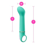 Blush Aria – Flirty Af 7 Inch Clitoral G-Spot Silicone Ergonomic Vibrator – Personal Massager With 10 Vibration Modes – Waterproof & Usb Rechargeable – Adult Sex Toy For Women – Teal