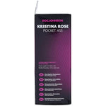 Doc Johnson Signature Strokers - Kristina Rose - ULTRASKYN Pocket Pal - Open-Ended Stroker - Ass, Vanilla