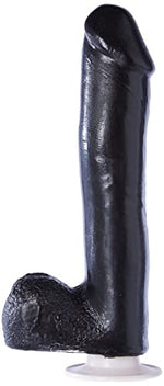 Fetish Fantasy Big Daddy Hollow 10-Inch Strap On, Black