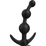 Anal Beads Butt Plug Prostate Massager Sex Toy With Narrow Flared Base And Graduated Beads For Comfortable Long Term Wear Sex Toy For Men Women