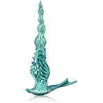 Fantasy Anal Dildos - Monster Butt Plug With Flared Base And Textured Details,Thrusting Anal Plug For Men And Women, Perkin Silicone Adult Sex Toys Waterproof Unisex (A112-L)