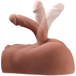 Lifelike Torso Male Sex Doll for Women with Flexible Dildo Realistic Sex Huge Cock 7.08inches, Sex Dildo Dolls for Women Masturbation, Unisex Masturbator Tight Anal Sex Toy for Men Gay Couple