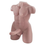 Realistic Male Sex Doll Torso with Flexible Dildo for Women and Gay Men