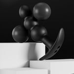Electroshock Anal Plug Estim Prostate Massager G-Spot Training Silicone Anal Vaginal Plug Wearable Butt Plug With T-Base Sex Toys