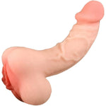2 In 1 Design Realistic Dildo Pocket Pussy Tight Channels Soft Realistic Dildo For Women Men, Unisex Masturbators Dildos Ass Sex Toy Sleeve Extender For Male Women Couple