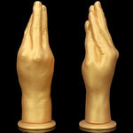 Anal Plug For Fist Sex, Realistic Hand Dildo With Strong Suction Cup Fist Sm Anal Plugs Butt Plug Vaginal Or Anal Fisting G-Spot Anal Pleasure Trainer Penis For Men Women Masturbation (S)