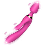 Vibrator Wand, Clitoral G Spot Anal Plug 3 In 1, Sex Toys For Woman, Stimulator Dildo With 9 Vibrating Modes, Waterproof Vagina Wand Massager, Adult Sex Toy For Female Or Couples