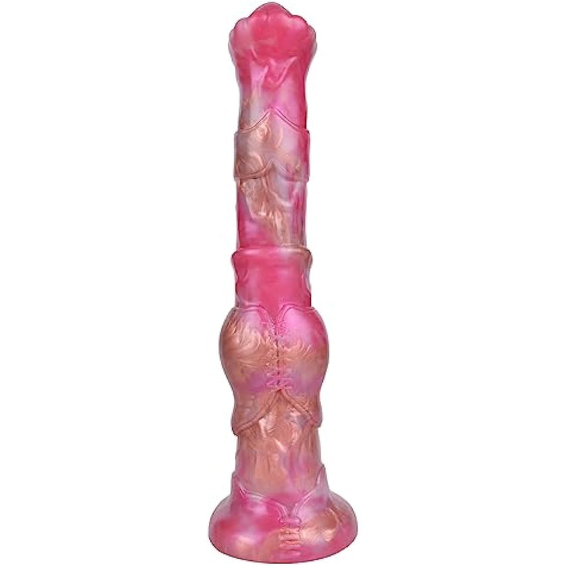Oversized Horse Dildo Silicone Realistic Dildo Knotty Docking Plug Bendable Anal Sex Toys