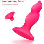 Anal Plug Adult Sex Toy- Small Butt Plug Silicone Anal Sex Toys - G Spot Mini Sex Adult Anal Toy For Beginner Adult Unisex Women And Men Couple ?Not Vibrator, No Motor? (Pink)