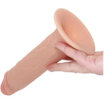 Fantasy Elite 7 Inch Hollow Strap-On With Harness And Lube - White | Erectile Dysfunction Aid | Harness Compatible Strap-On Dildo | Realistic Dildos