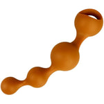 Silicone Anal Beads Butt Plug With Pull Ring 3 Beads With Gradual Design Large Anal Balls Chain For Anus Dilation Prostate G-Spot Stimulation Depth Play Training Adult Sex Toy Xl 10.98’’