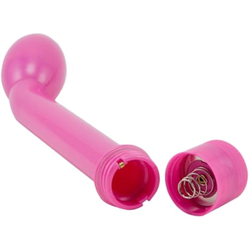 G Gasm Delight G Spot Vibe, Curved Personal Vibrator With Adjustable Vibrations, Targeted G Spot & Prostate Stimulation, Waterproof, 7 Inch, Twist Dial Control, 2 Aa Batteries Required
