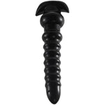 13.19 Inch Long Black Anal Beads Butt Plugs, Threaded Design Opening Trainer, Prostate G-Spot Anal Sex Toys For Men Women Couples