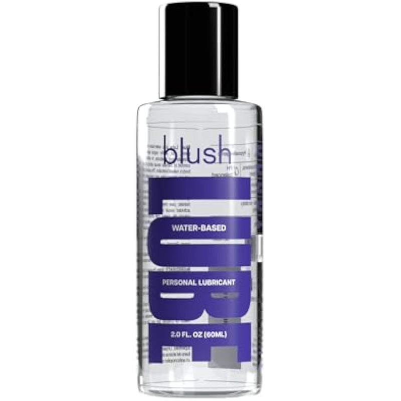 - Blush Lube – Water-Based Personal Sex Lubricant (2.0 Fl. Oz) – Toy-Safe Intimacy Item For Men, Women & Couples – Sensitive Skin Friendly & Condom Compatible