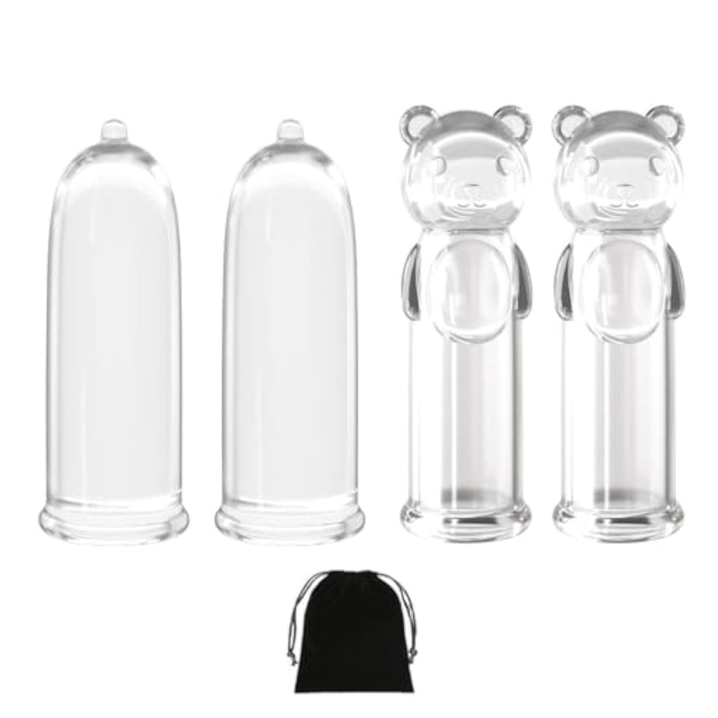 4 Pcs Silicone Finger Condoms Finger Sex Toy Bdsm Sexual Stimulation Device G-Spot Vagina Anus Stimulate Masturbation Rubber Fingers Tips For Women Couple Sex Pleasure