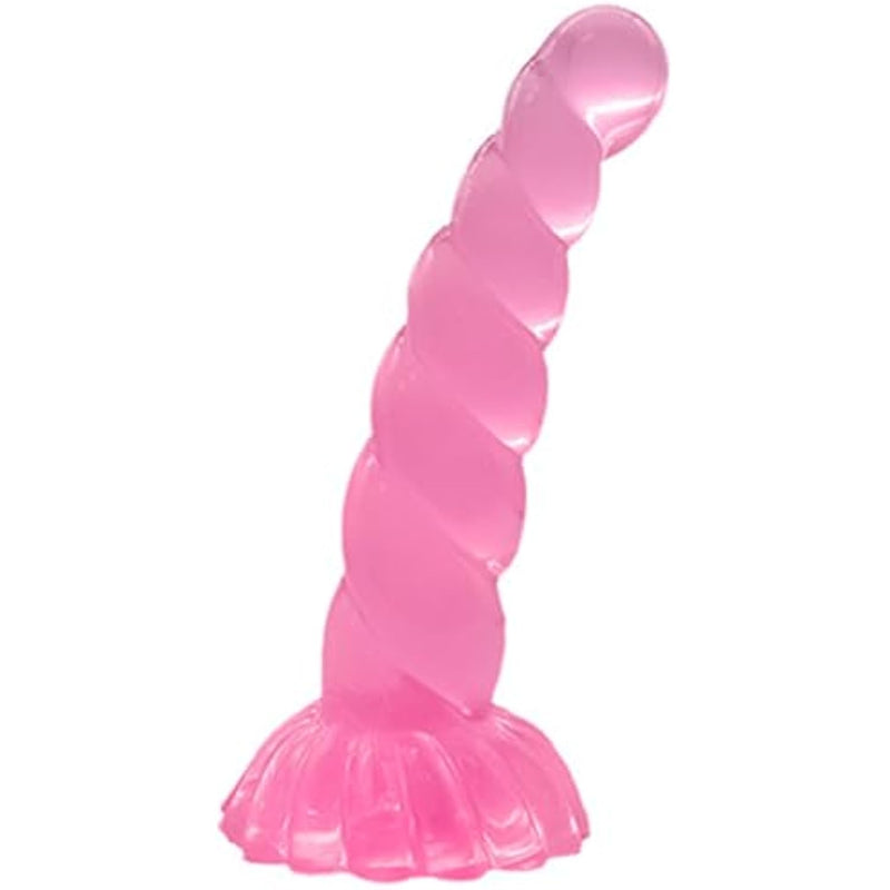 Anal Plug Anal Beads Thread Masturbation Dildo,Anal Plug Thread Large Butt Plug Dildos Large Butt Plug Training Silicone Prostate Massager With Strong Anal Stretcher Trainer For Men Women(Pink)