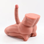 14Lb Sex Love Doll With 8.26In Flexible Huge Dildo For Women, Lifelike 3D Muscular Male Torso Sex Dolls With Tight Anal For Male, Big Dildos Sex Toy For Women/Man Threesome Couple Sex Fun