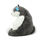 Siberian Husky Dog Plush Big Hugging Pillow Stuffed Cotton Puppy Plush Animals Toy 23"