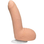Doc Johnson Signature Series - William Seed - 8 Inch Realistic ULTRASKYN Dildo with Removable Vac-U-Lock Suction Cup - F-Machine & Harness Compatible - for Adults Only, Vanilla