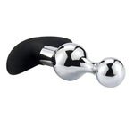 Anal Beads Butt Plug - Expanding Metal Anal Plug Trainer Adult Sensual Massager For Prostate Stimulation & Beginner Anal Sex Toys