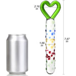 G-Spot Pleasure Wand Glass Dildo Adult Products Colorful Butt Expander Crystal Anal Plug Anal Masturbator Sex Toy Suitable For Couples Women And Men