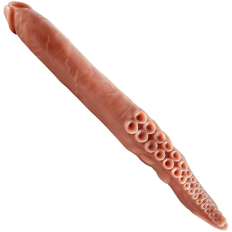 16.5 Inch Monster Double Ended Dildo, Tentacle Realistic Double Sided Dildos For Lesbian, Silicone Huge Long Dong Flexible Penis, G-Spot Stimulator Sex Toys For Women Men Couple