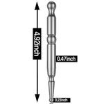 Urethral Sounds For The Experienced Users - 4.92-Inch-Long Stainless-Steel Urethral Dilator Penis Plug - Masturbation Rod Sex Toy For Men