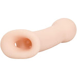 Ultimate Extender – Male Extension Penis Girth Enhancement Sleeve With Support Ring – Sex Toys For Men And Couples - Ivory