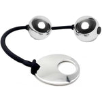 Metal Anal Beads With Pull Ring 2 Butt Pull Balls Silicone Rope Bdsm Toys Anal Expander Dilator Trainer Training Vaginal Balls Anal Chain Beads Buttplug Butt Plug Anal Plugs For Men Women Beginners