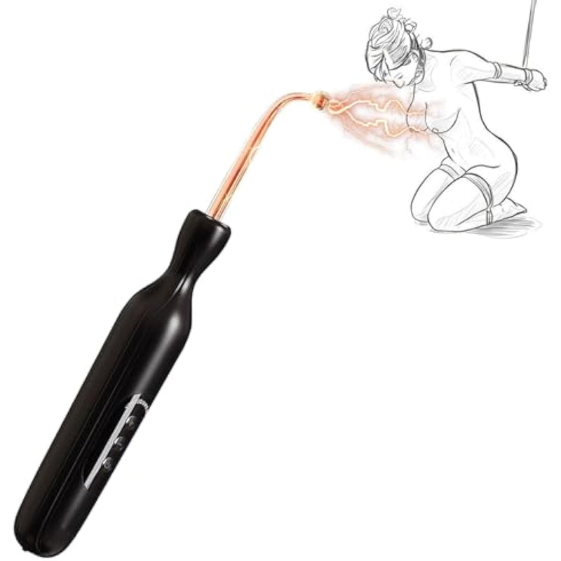 Electric Shock Stick With 5 Current Strengths Bdsm Toys Estim Sex Toys Electric Chastity Wand Sex Things For Couples Kinky Clitoris Nipple Anal Stimulator Slave Sex Games For Couples Women Men