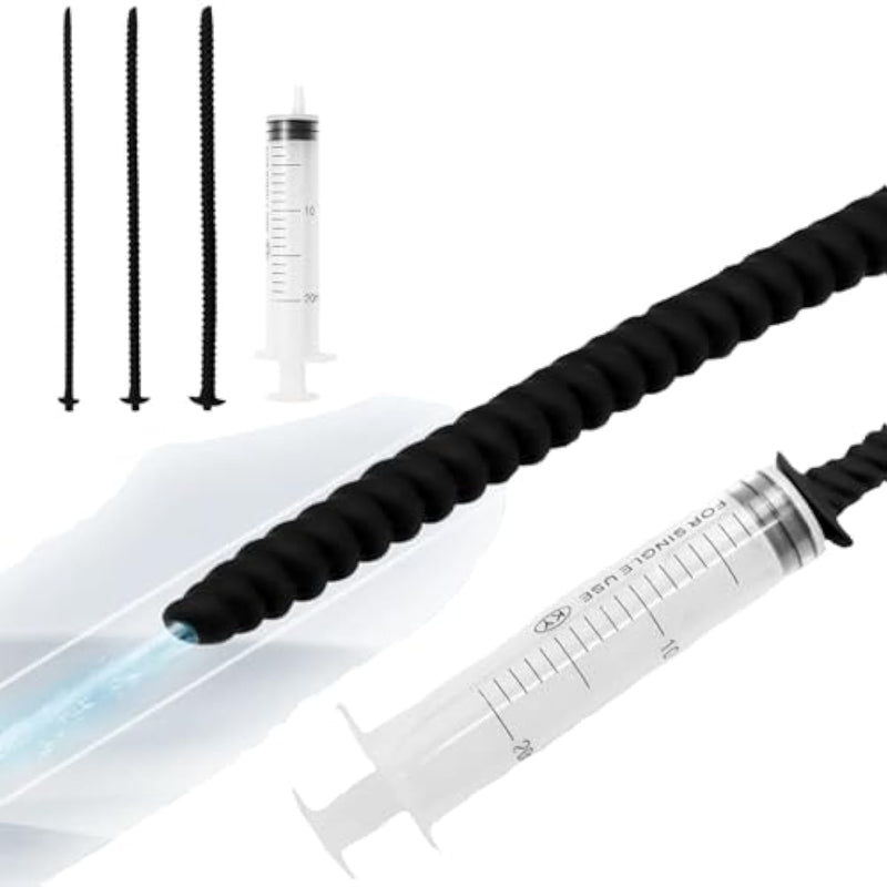 Silicone Hollow Urethral Plug With Injectable Silicone Plug For Adults, Urethral Toy, Penis Plug For Gay Men, Insert Into Urethral Bdsm Adult Sex Toy (3 In 1 Set)