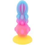 Butt Plug Sex Toys Glow-In-The-Dark Monster Dildo With Suction Cup Silicone Anal Beads For Female Male Prostate Massage Masturbation G-Spot Anal Dildo (Xxl)