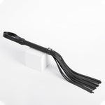 20 Inch Black Faux Leather Whip, Equestrian Horse Flogger Horse Riding Crop Whip, Spanking Flogger For Cosplay Bdsm Bedroom Play Adult Sex Toy For Couples Flirting Bondage Punish