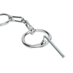 Bdsm Sex Hand Cuffs Metal Handcuff, 3 Adjustable Sizes, No Lock Design For Sm Sex Games Cosplay Bedroom Restraint Play For Couples Men Women