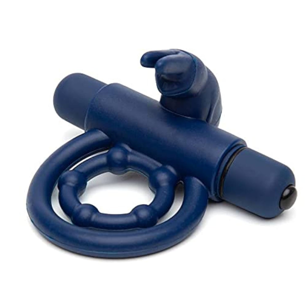 Bionic Bullet Rabbit Vibrating Cock Ring - Stretchy Silicone ...