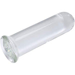 Large Long Glass Butt Plug Big Crystal Anal Plug Anal Masturbation Butt Expander Anal Sex Toy (Medium)