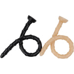 18.5Inch Long Anal Butt Plug, Flexible Long Anal Dildo Anus Massage Stimulation Anal Sex Toy With Strong Suction Cup For Men Women Couple (Black)