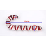 Glass Pleasure Wand Dildo Penis - Crystal Anal Butt Plug Masturbation Personal Massager G-Spot Stimulation Stick Shape Sex Toy, 1.0 Count