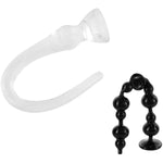 23.6 In Long Anal Plug With 14 In Long Anal Beads, Prostate Massager Sex Toys For Men, Women