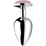 Authentic Rose Quartz Gemstone Anal Plug - Large