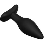 Anal Plug Training Sets, 3Pcs Silicone Butt Plugs Trainer Sex Toys For Men, Women And Couples (Black)