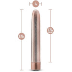 88303: The Collection Lattice Limited Edition Rechargeable 7 In. Vibrator Rose Gold