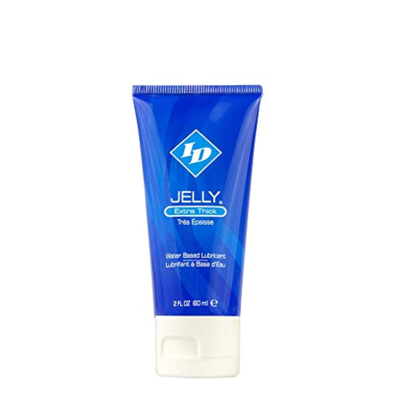 Water Based Personal Lubricant Gel, Made In Usa By Id Lubricants For A Thicker Lube That Stays Where You Put It, For Men And Women, Ultra Gel Premium Jelly, Travel Tube, 2 Fl Oz