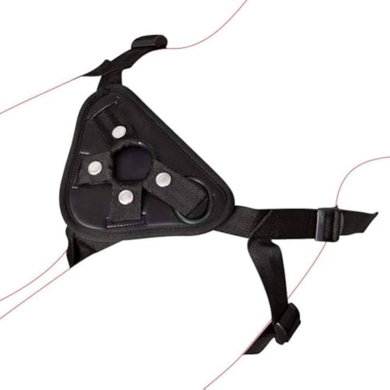 Wearable Strap-On Harness Compatible Suction Cup Dildo Adjustable Harness Sex Toy For Women Lesbian Female Play