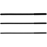 Silicone Urethral Plug Urethral Probe Wand Pearl Shape Chastity Holy Urethral Sound Beads Probe Urinary Dilator Urethra Masturbation Rod (3Pcs)