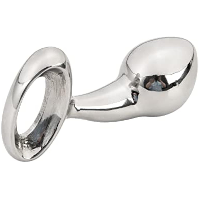 Massage Pure G Spot Double Head Anal Plug Stainless Steel Pleasure For Male Female Couple Masturbation Stick Anal Sex Toy 3.74 Inch