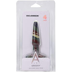 Doc Johnson A-Play - Groovy - Silicone Anal Plug - 4 inch (0.75 inches Wide), Camouflage