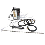 Electric Stainless Steel Urinary Plug Smooth Urethralsounding Anal Plug Penis Stretcher Toy Stimulate Urethral Dilator Masturbation Urethral Sounds Plug Adult Sex Toys Training For Men (#F)